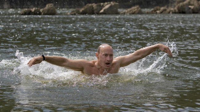 Putin-Swimming