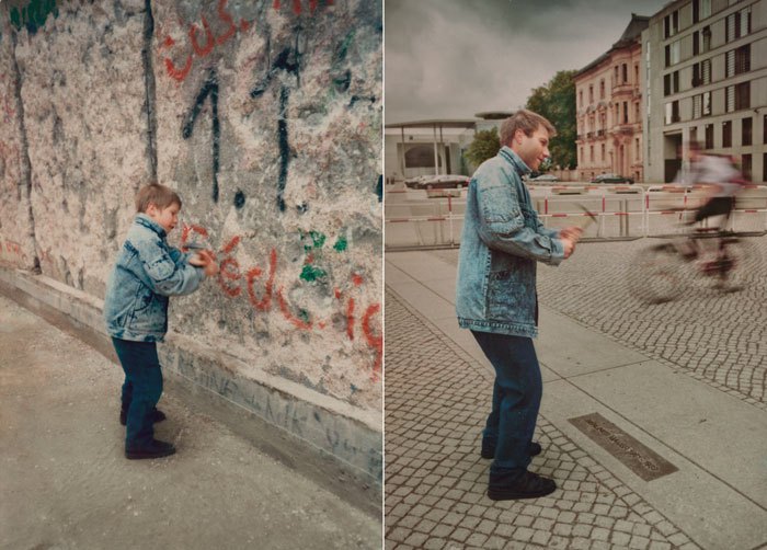 recreating-childhood-photos-irina-werning-christoph-1990-2011-berlin-wall