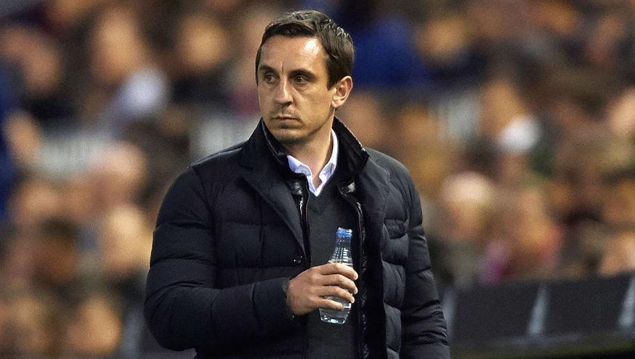 VALENCIA, SPAIN - MARCH 06: Gary Neville manager of Valencia CF looks on during the La Liga match between Valencia CF and Atletico de Madrid at Estadi de Mestalla on March 06, 2016 in Valencia, Spain. (Photo by Manuel Queimadelos Alonso/Getty Images)