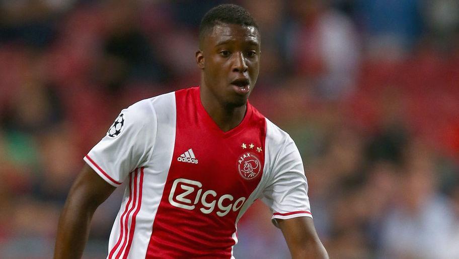 AMSTERDAM, NETHERLANDS - AUGUST 16:  Riechedly Bazoer of Ajax in action during the UEFA Champions League Play-off 1st Leg match between Ajax and Rostov at Amsterdam Arena on August 16, 2016 in Amsterdam, Netherlands.  (Photo by Christopher Lee/Getty Images)