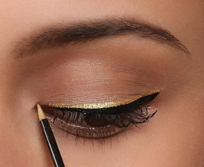 Gold-Eyeliner-Color