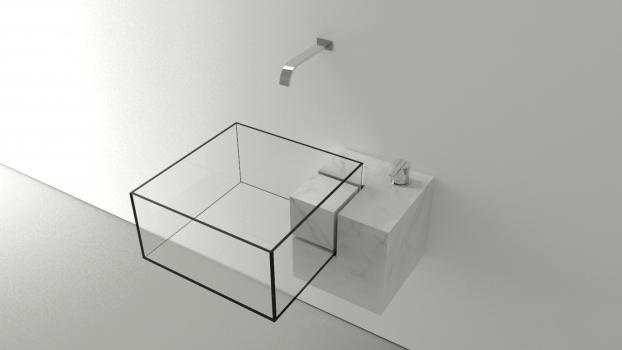 Идеја за домот: Невидлив мијалник во бањата