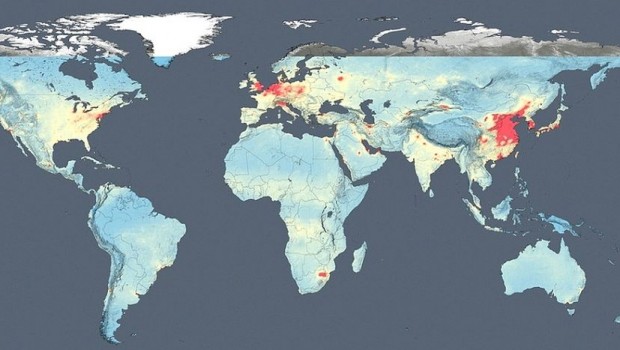 Интерактивна мапа: НАСА објави мапа за загаденоста