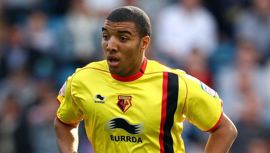 LONDON, ENGLAND - SEPTEMBER 18: Troy Deeney of Watford in action during the npower Championship match between Millwall and Watford at The Den on September 18, 2010 in London, England.  (Photo by Richard Heathcote/Getty Images)