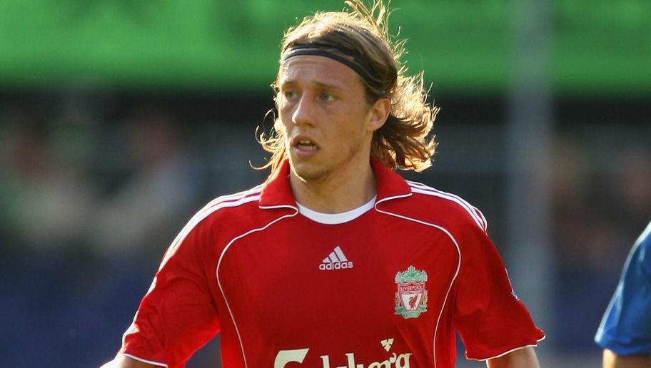 ROTTERDAM, NETHERLANDS - AUGUST 03:  Lucas Leiva of Liverpool during the Port of Rotterdam Tournament match between Liverpool and Shanghai Shenhua FC at the De Kuip Stadium on August 3,2007 in Rotterdam,Holland.  (Photo by Michael Steele/Getty Images)