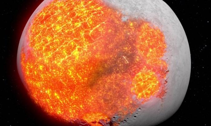 НАСА видео: Еволуцијата на Месечината