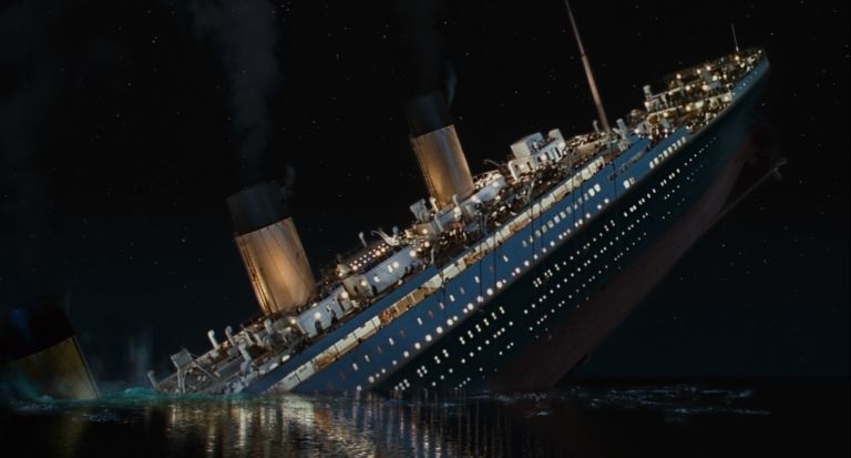 Титаник потонал заради пожар, а не заради санта мраз?