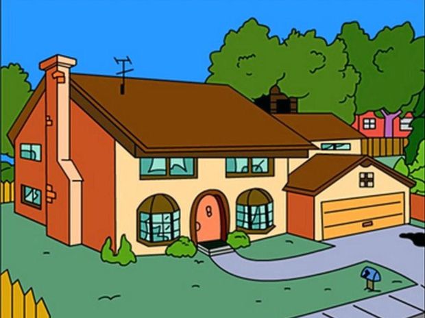 Како изгледа куќата на Симпсонови во реалниот живот