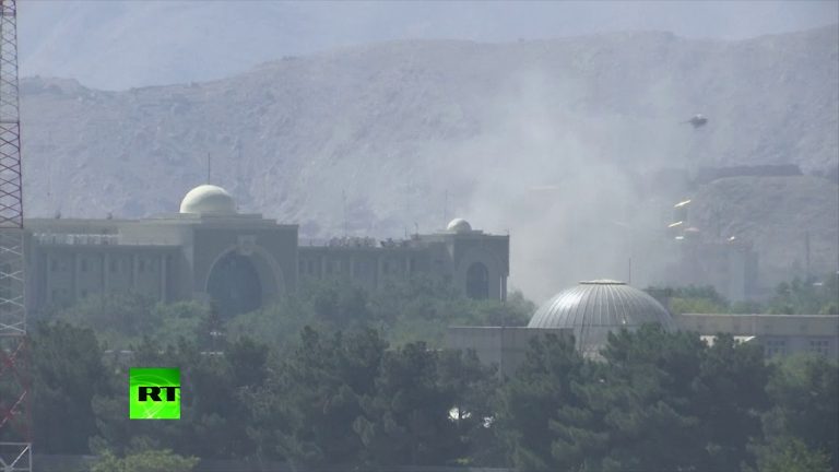 Ракетен напад за време на говор на авганистанскиот претседател