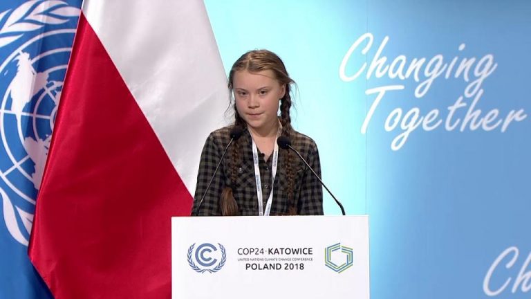 15-годишно девојче распали по светските лидери на Конференцијата за климатски промени (ВИДЕО)