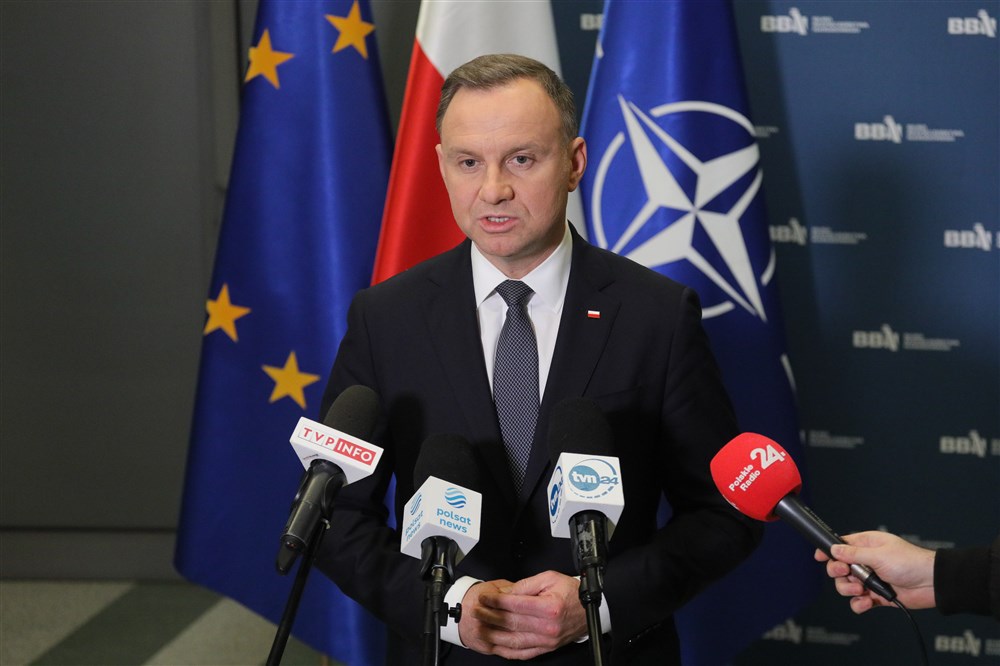 Дуда: Ако сојузниците сакаат, Полска е подготвена на нејзина територија да биде распоредено нуклеарно оружје