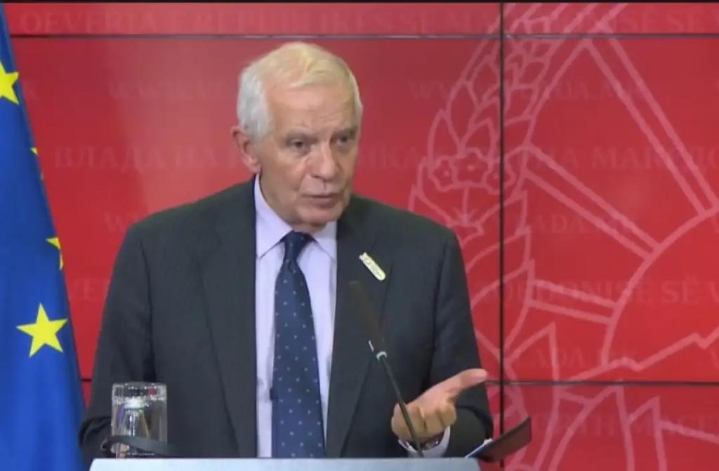 Ковачевски – Борел: Не смее да постои политичка поделеност по прашањето за ЕУ, мора да се заврши процесот на уставните измени