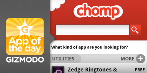 Chomp - Иновативен пребарувач на Android апликации