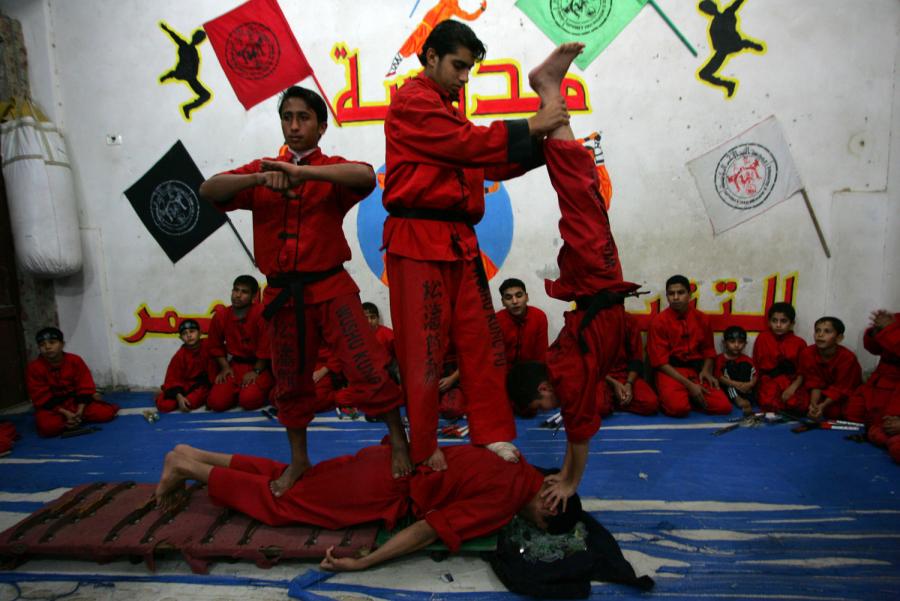 Martial-Arts-Training-in-Gaza1