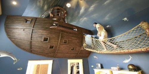 Пиратска детска соба